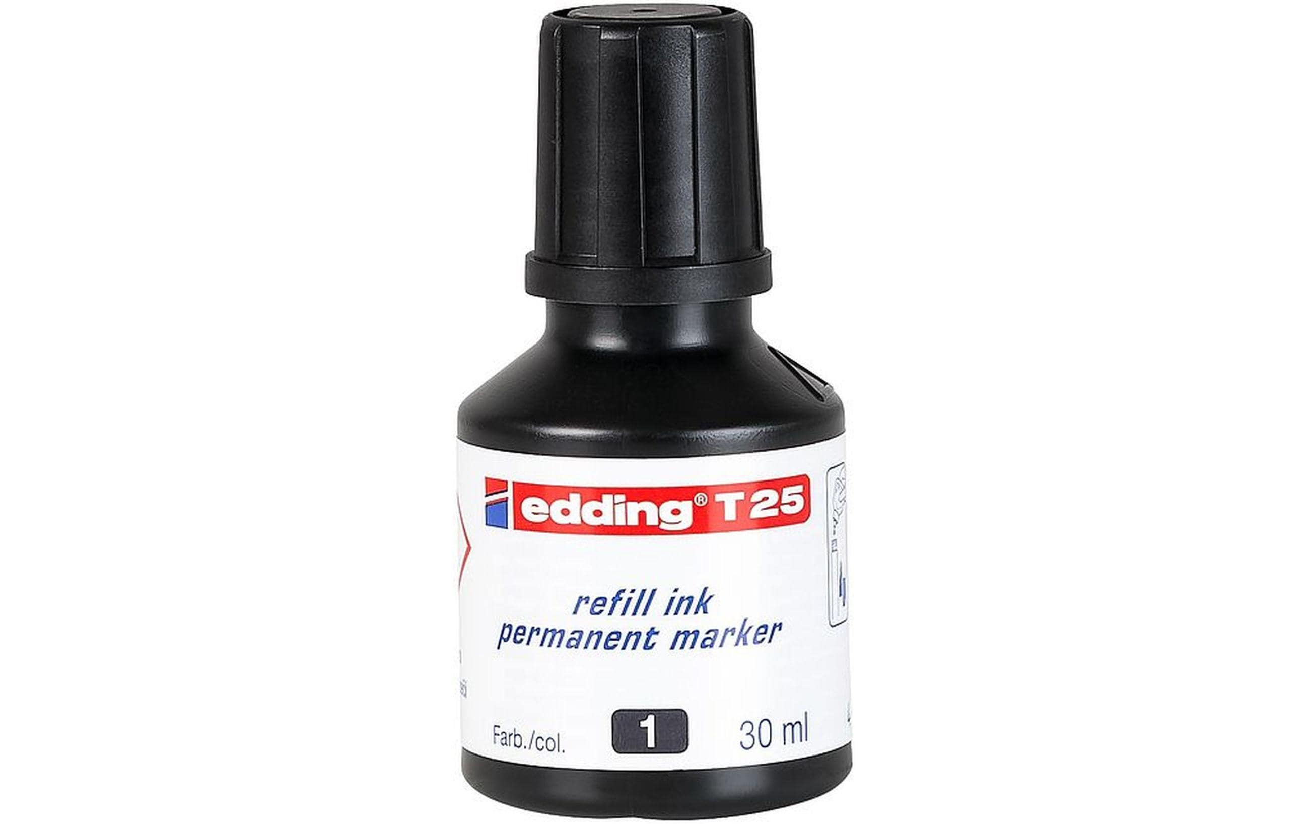 edding, Nachfülltinte T-25 Permanent Schwar