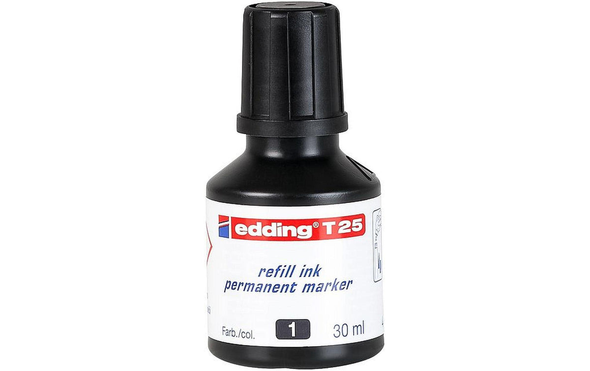 edding, Nachfülltinte T-25 Permanent Schwar