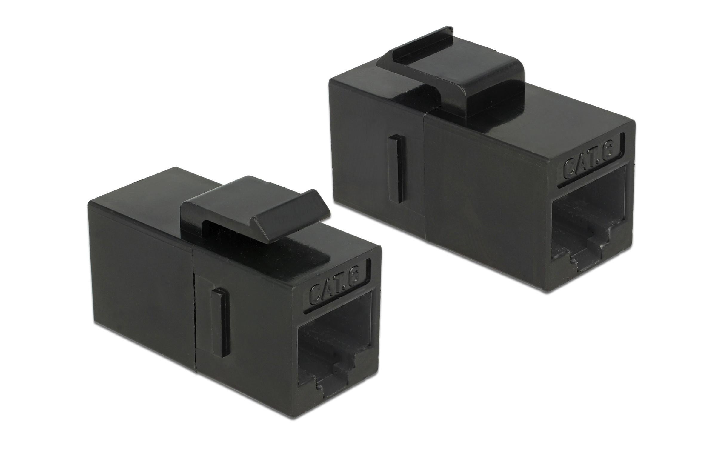 Delock, Keystone-Modul RJ-45 - RJ-45, Cat.6