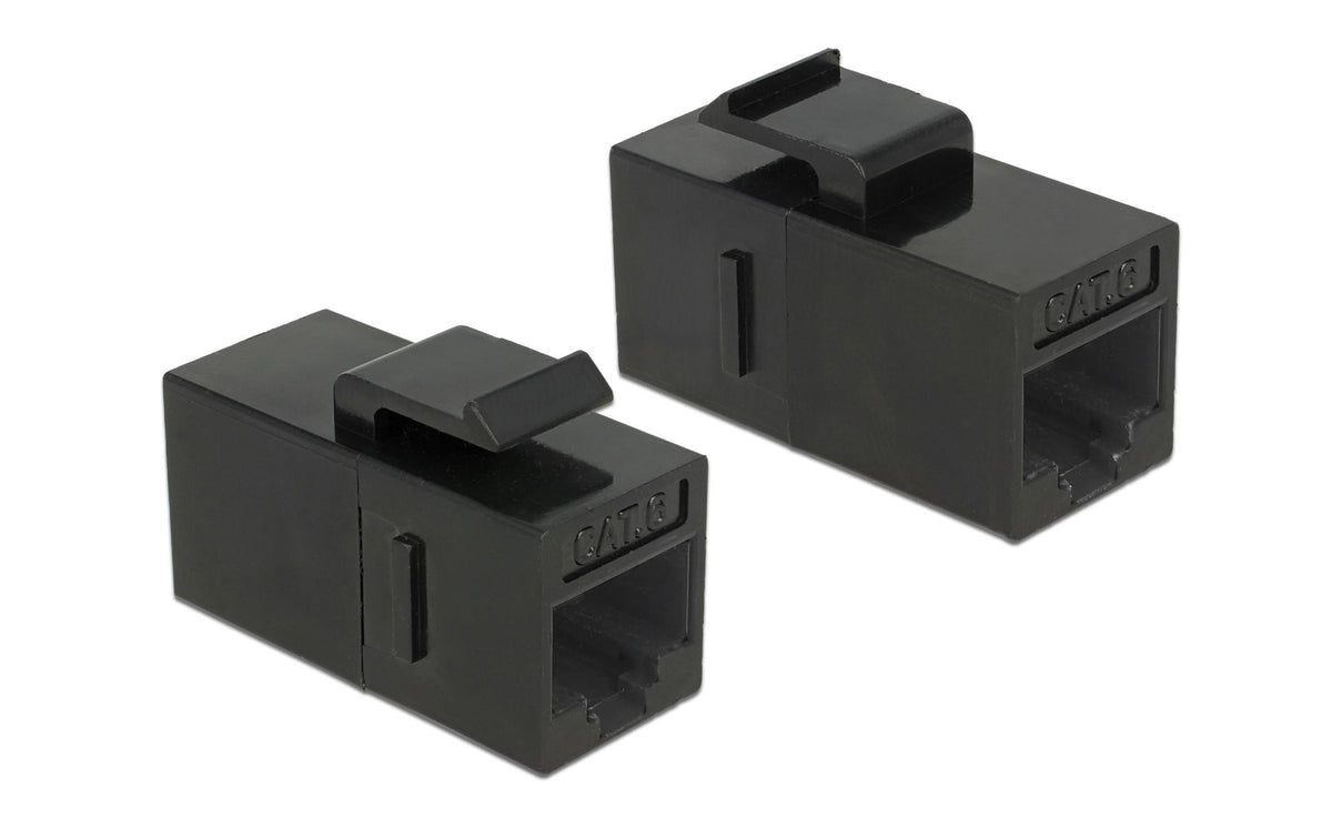 Delock, Keystone-Modul RJ-45 - RJ-45, Cat.6