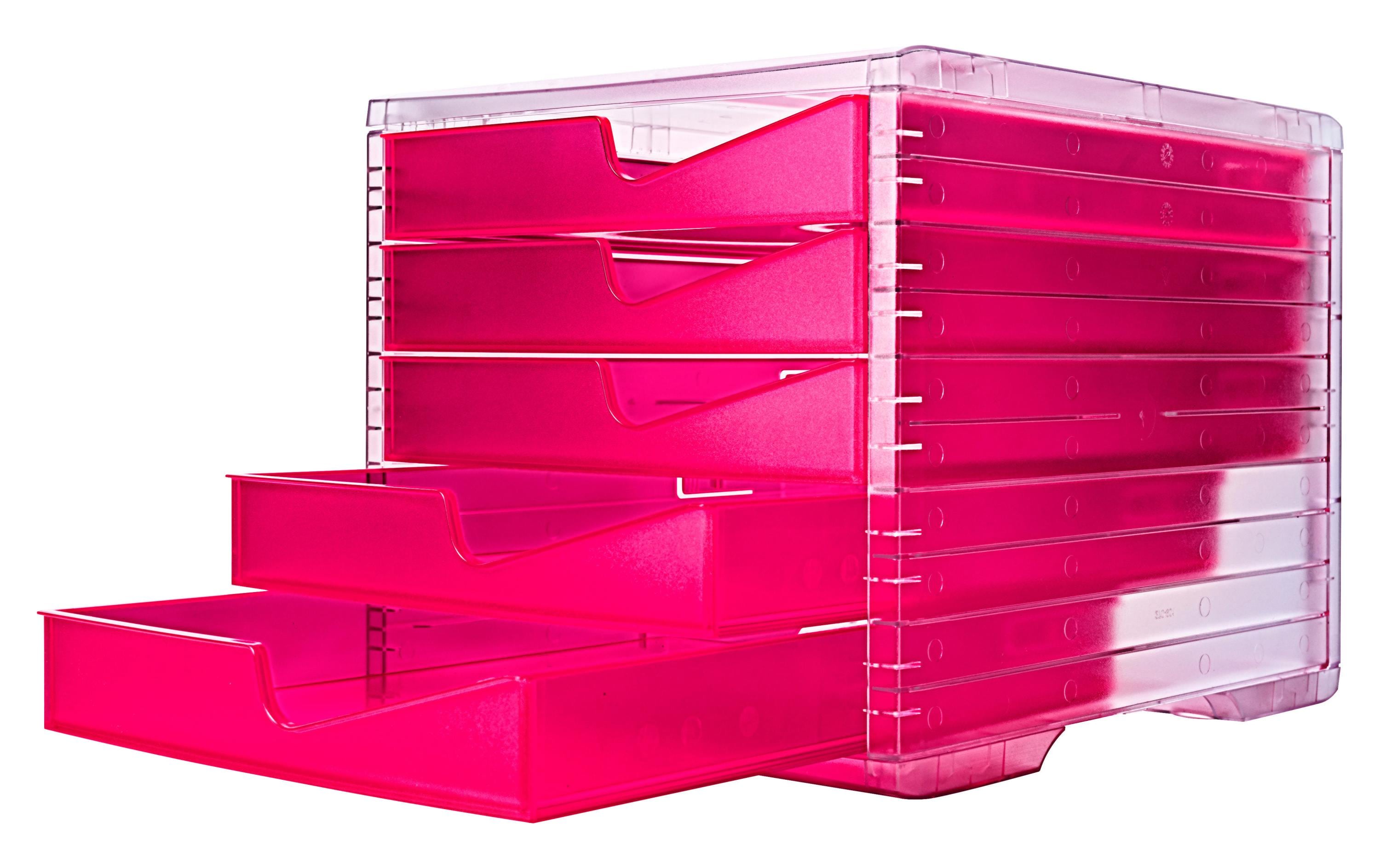 Styroswingbox NEONline mit 5 Schubladen