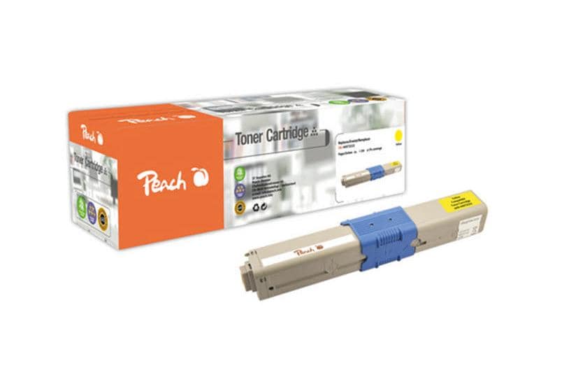 Peach, Toner OKI 44973533 Yellow