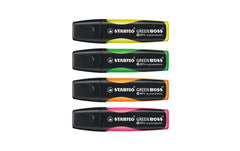 Stabilo Leuchtmarker Green Boss 4er Etui