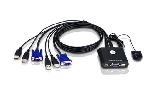 Aten CS22U: USB VGA KVM Switch, 2Port