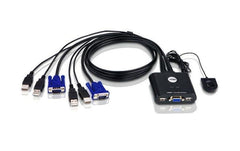 Aten CS22U: USB VGA KVM Switch, 2Port