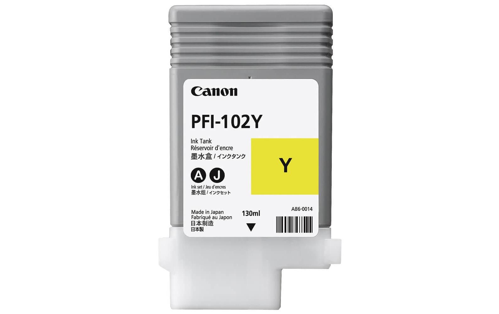 Canon, Tinte PFI-102Y / 0898B001 Yellow