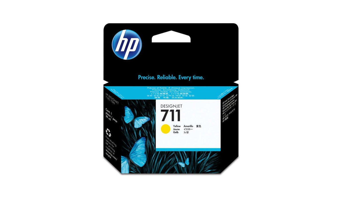 HP, Tinte Nr. 711 (CZ132A) Yellow