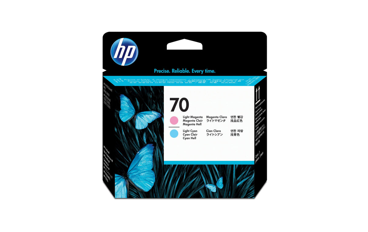 HP, Druckkopf Nr. 70 (C9405A) Light Cyan/Li