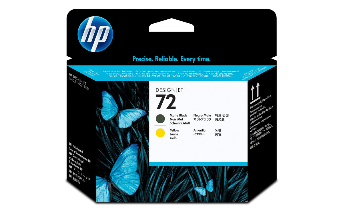 HP Druckkopf Nr.72 - MBlack+Yellow (C9384A)