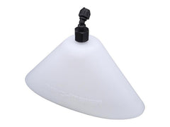 Birchmeier | Sprühschirm oval | weiss