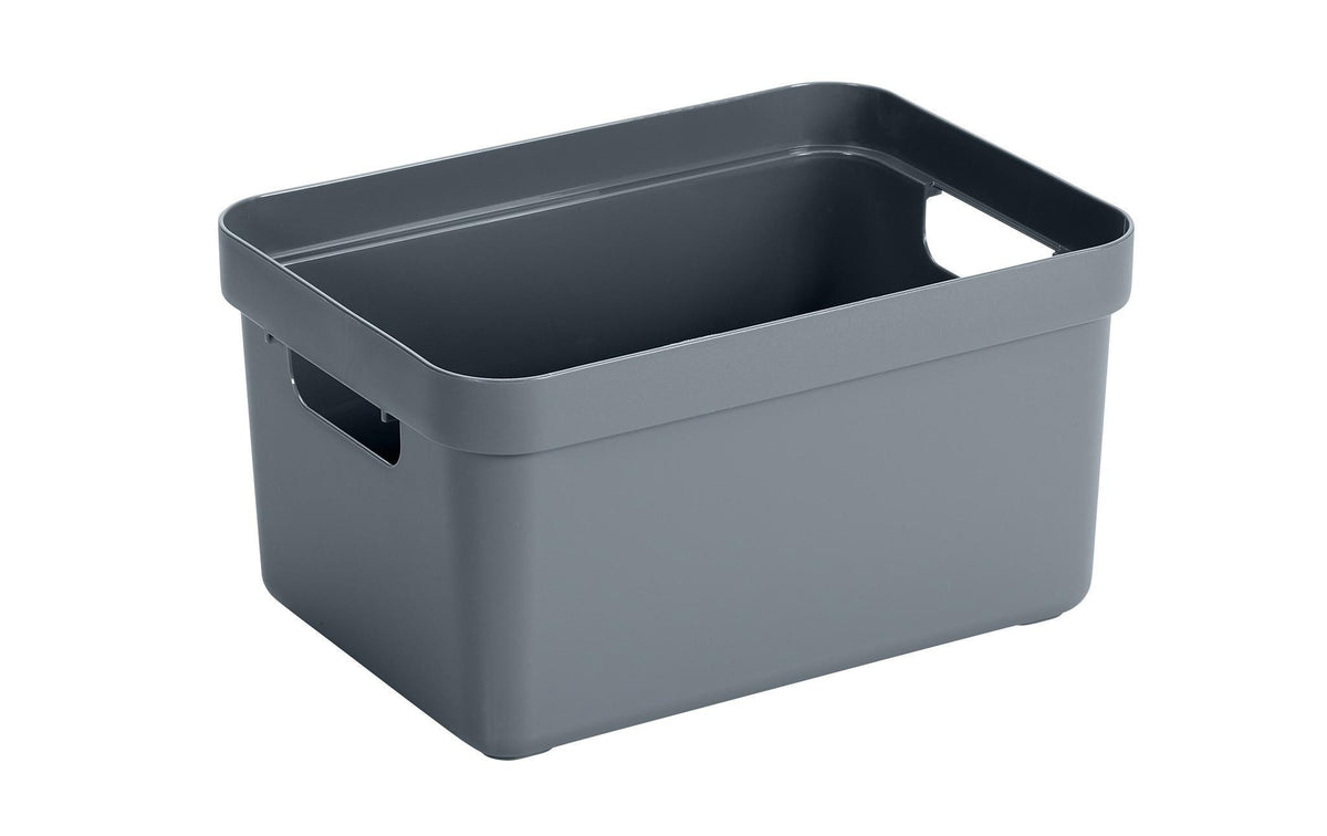 Sigma Home, Aufbewahrungsbox 13 l Blau/Grau