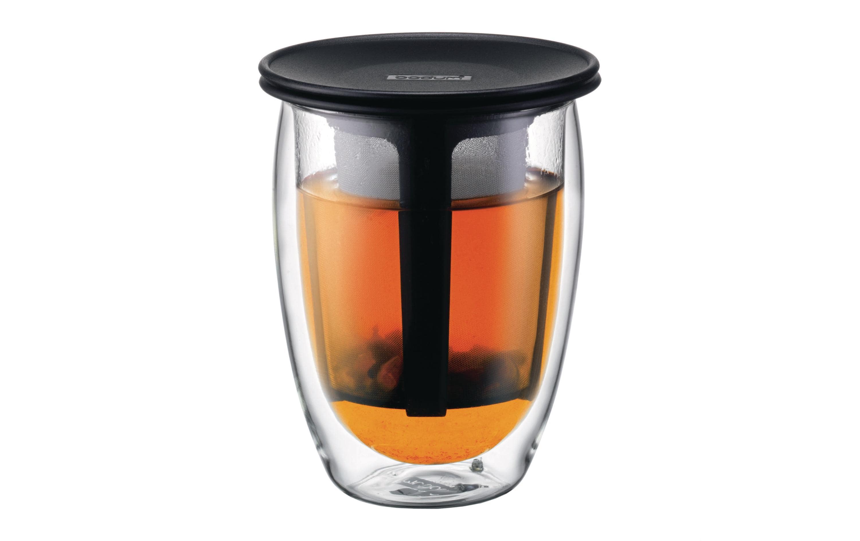 Bodum TEA FOR ONE Teeglas schwarz