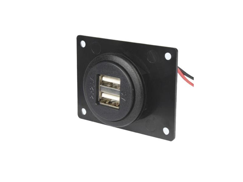 Südo | Doppel-Steckdose USB | 24/12V, 5A