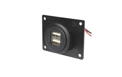 Südo | Doppel-Steckdose USB | 24/12V, 5A