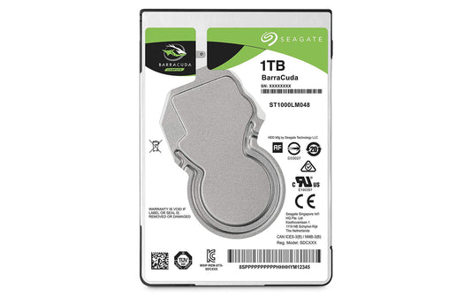 Seagate | Harddisk BarraCuda | 2.5 SATA 1 TB