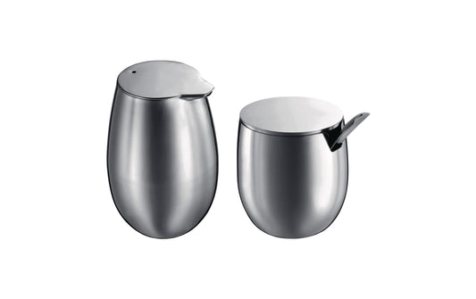 Bodum | Columbia Set Zucker & Milch | Edelstahl, matt