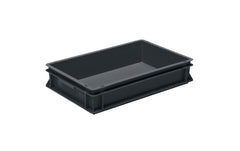 Utz | Stapelbox leitfähig RAKO 600x400x117 | Universalbehälter mit hoher Belastbarkeit