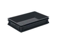 Utz | Stapelbox leitfähig RAKO 600x400x117 | Universalbehälter mit hoher Belastbarkeit
