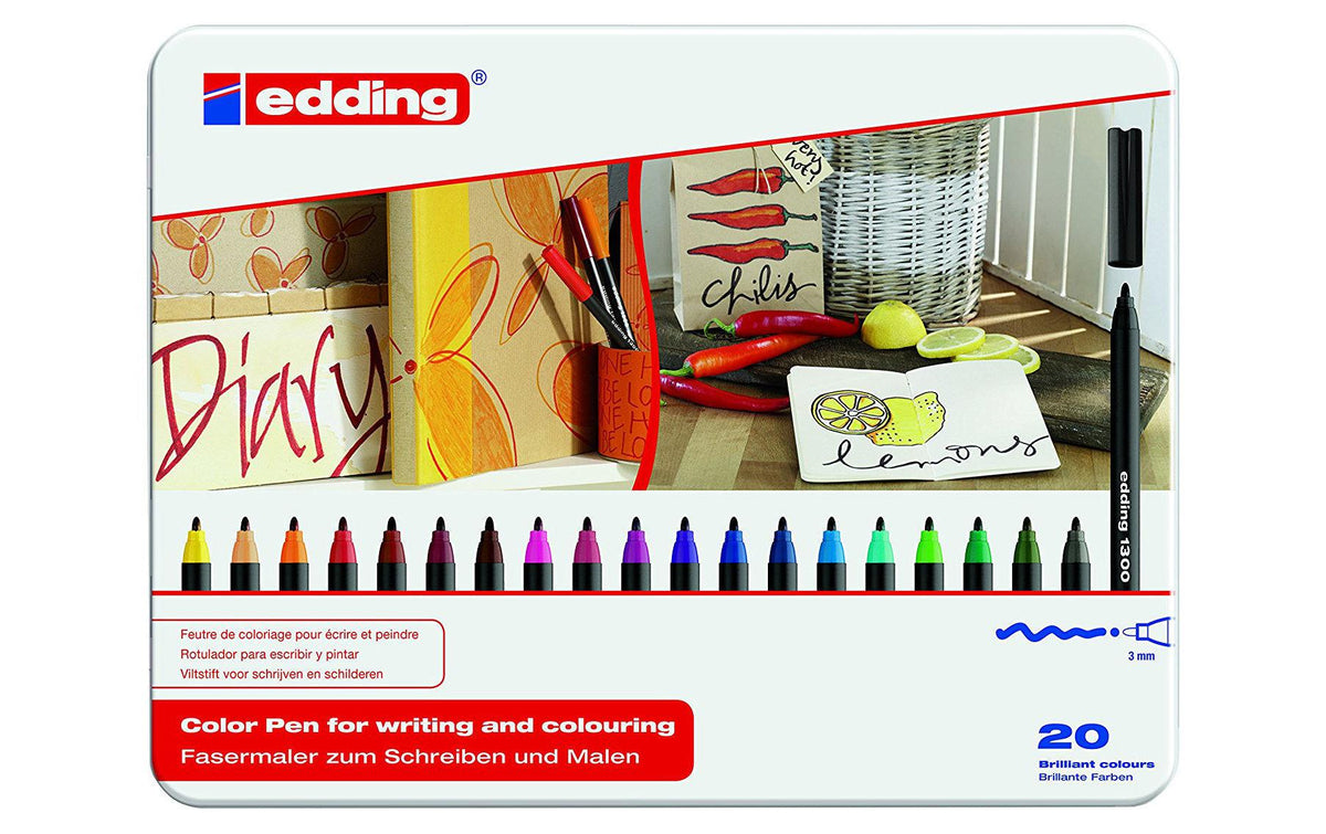 Edding Fasermaler 1300 20er-Set