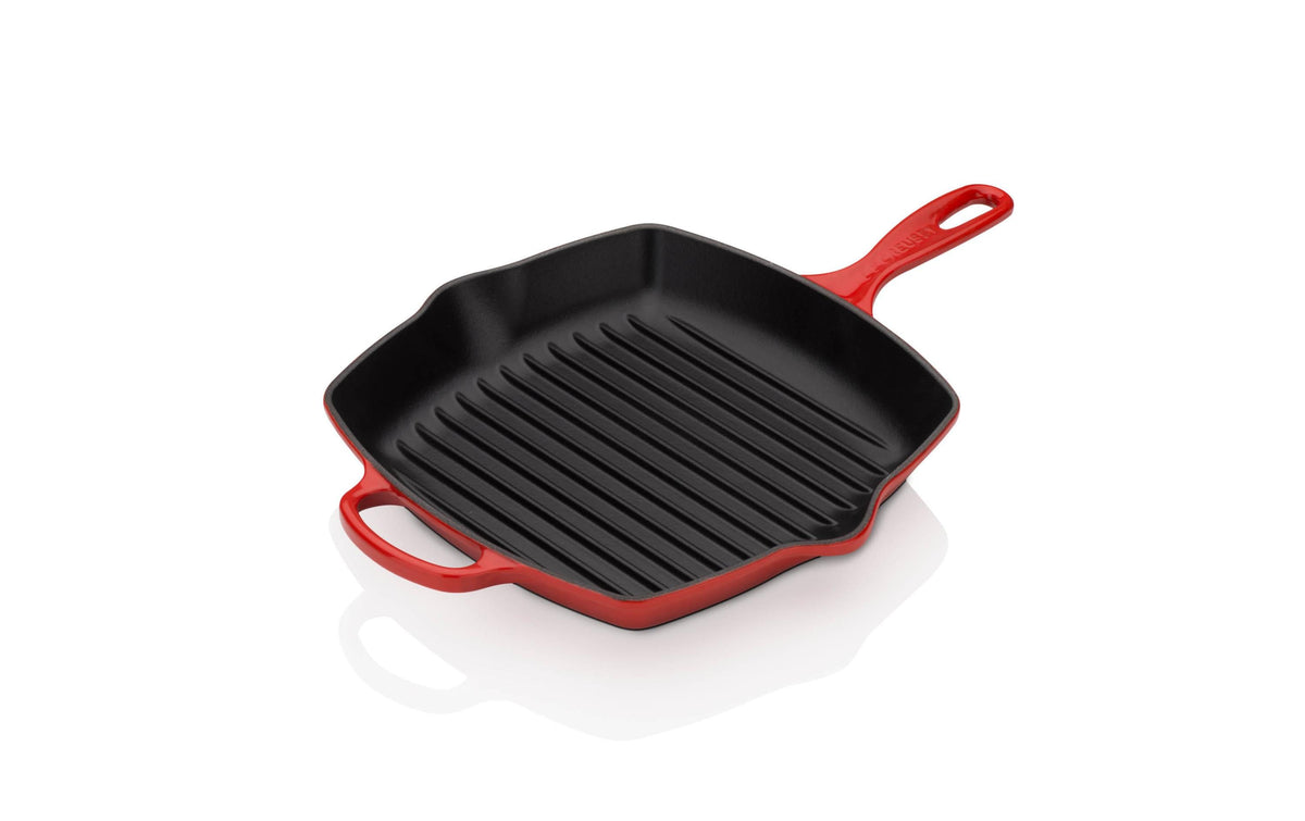 LE CREUSET GRILLPFANNE Signature quadr.