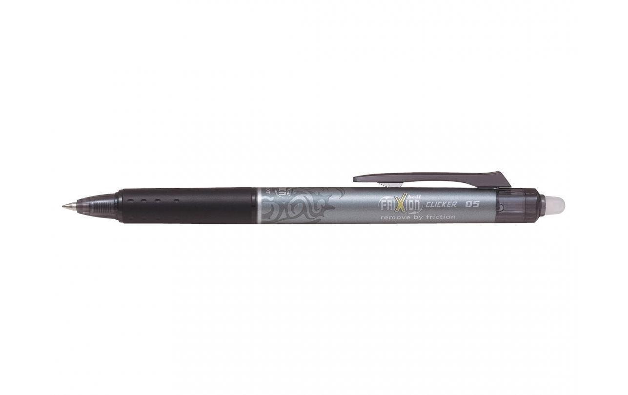 Pilot FriXion Clicker 5 schwarz, radierbar