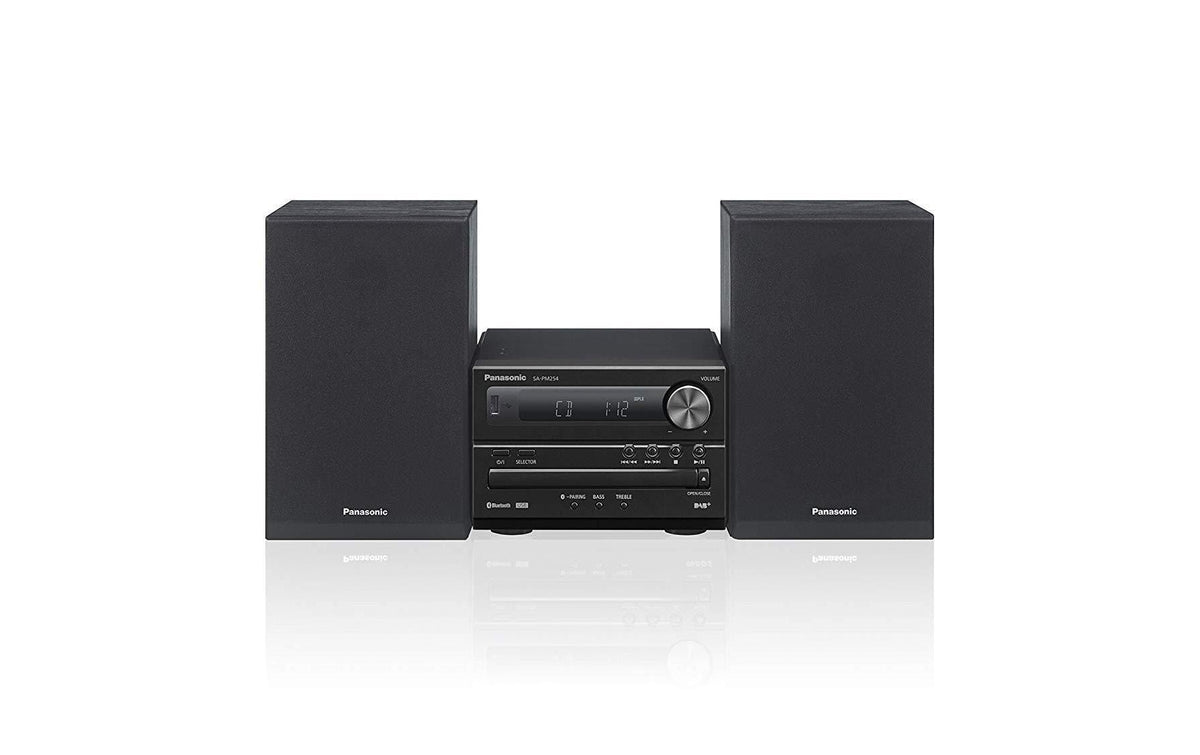 Panasonic PM254 Schwarz, Micro HiFi System