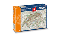 Schweizer Landkarte