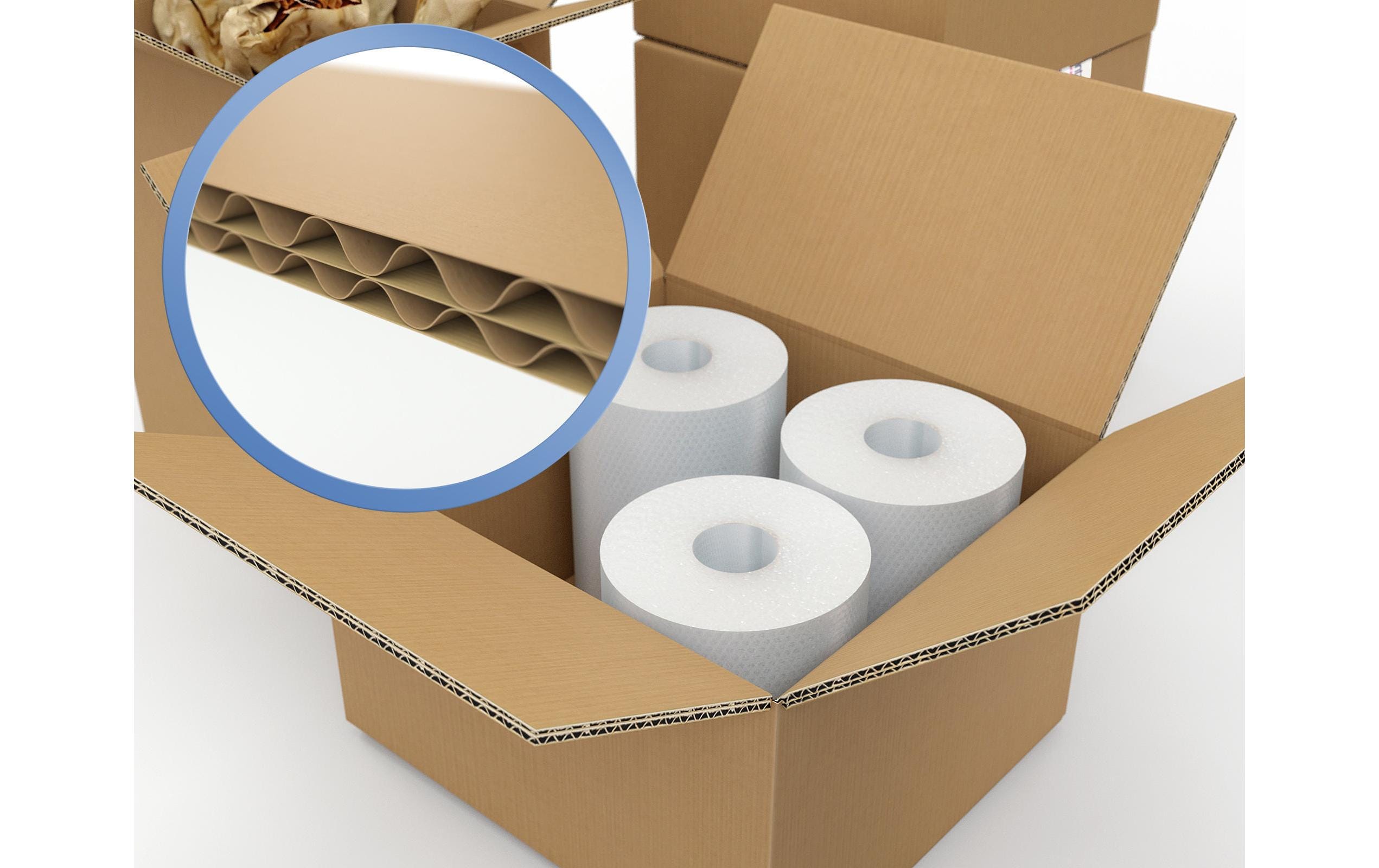 Antalis BRANOwell Box braun 2-wellig