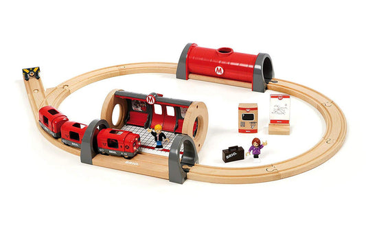 BRIO | Metro Bahn Set | Alter: 3 Jahre, Teile: 20
