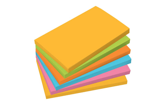 Sigel Haftnotizen 75x12mm, 6 Blocks à 100Bl