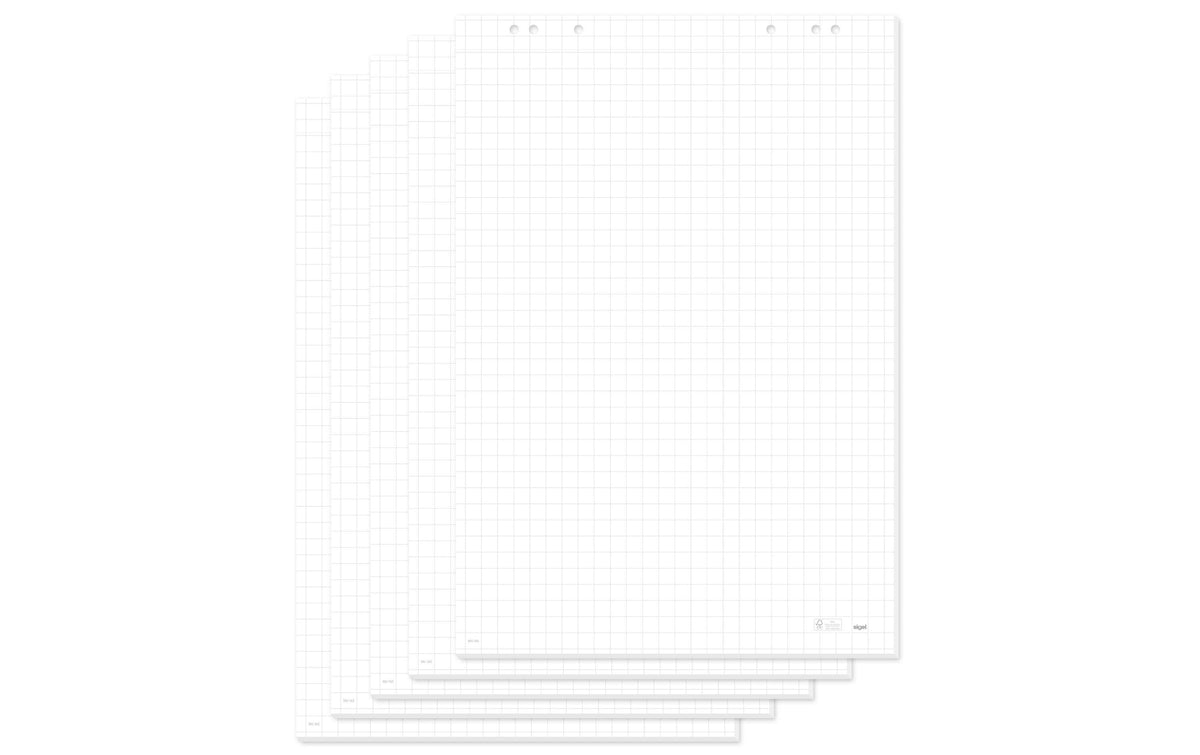 Sigel Flipchartblock 68x98cm