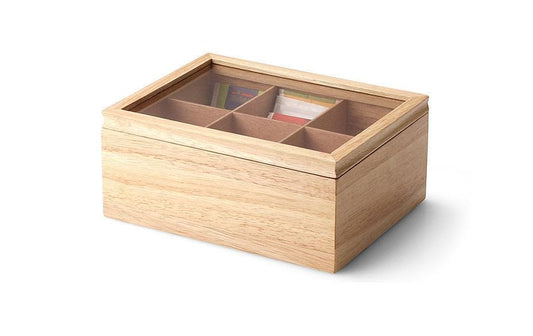 Continenta Teebeutelbox Hartholz