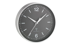 TFA Dostmann, Funk-Wanduhr mit Aluminium-Ra