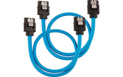 Corsair | Netzteil Zubehör Corsair SATA, 30 cm blau | Premium SATA-Kabel, 6 Gbps