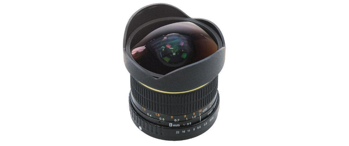 Dörr Fisheye Objektiv 8mm f 3.5, für Canon