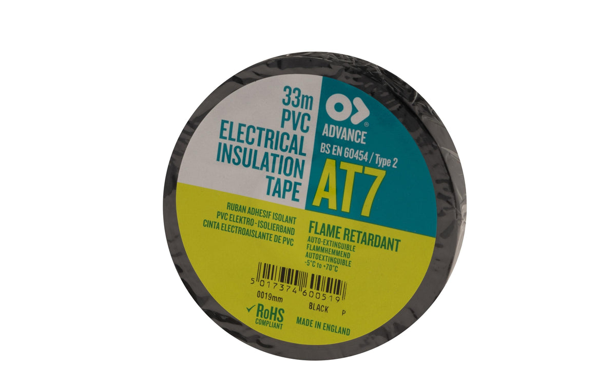 Advance AT 7 PVC Isolierband schwarz