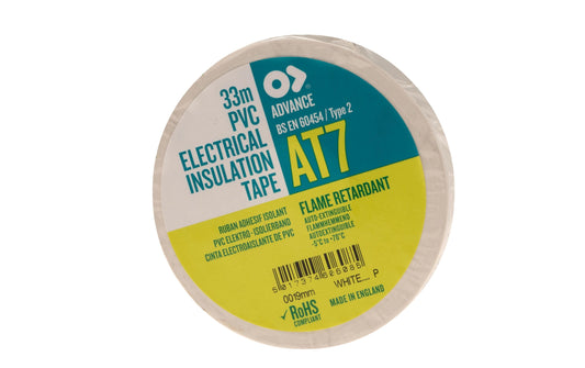 Advance AT 7 PVC Isolierband weiss