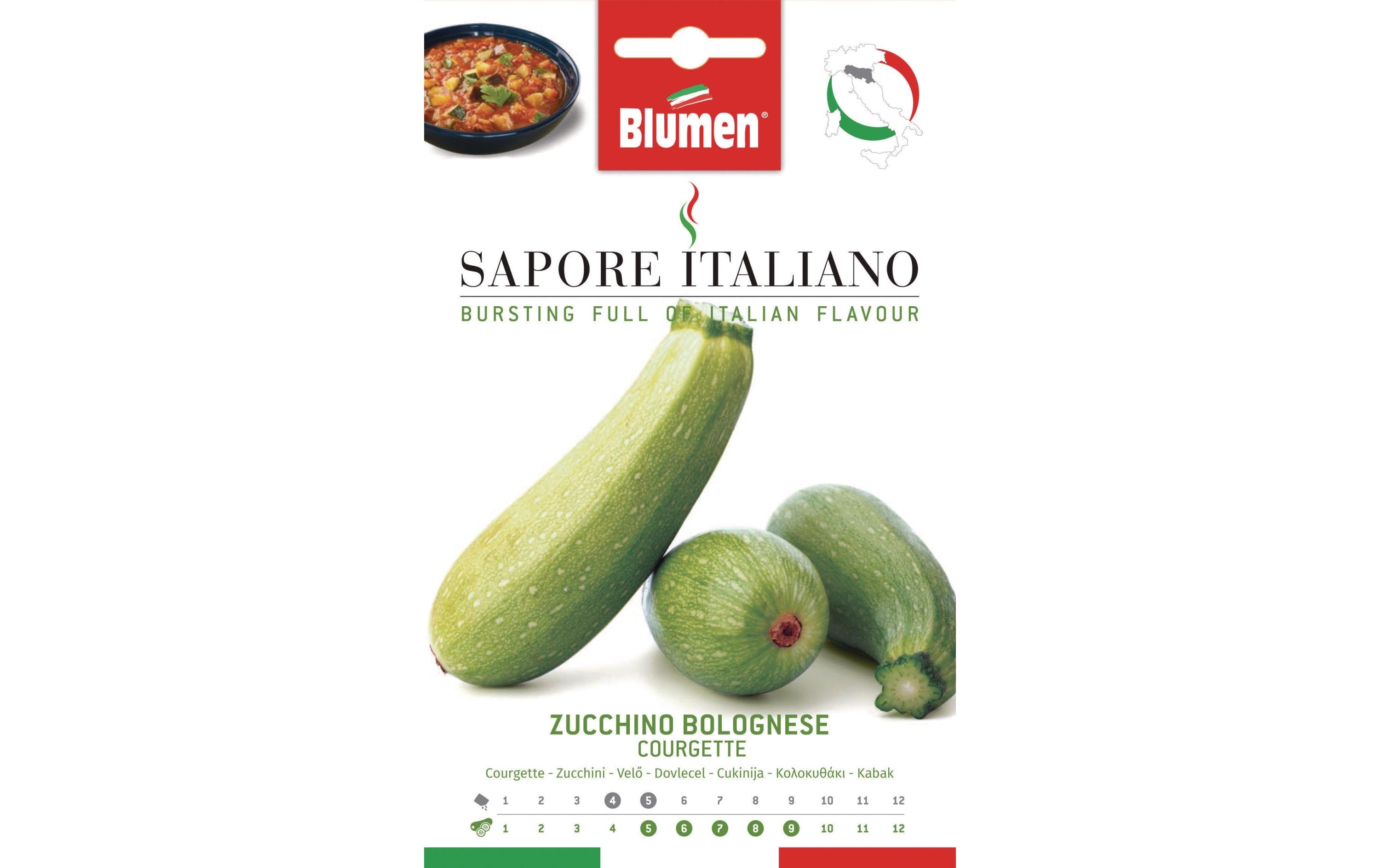 Blumen Zucchini Bolognese