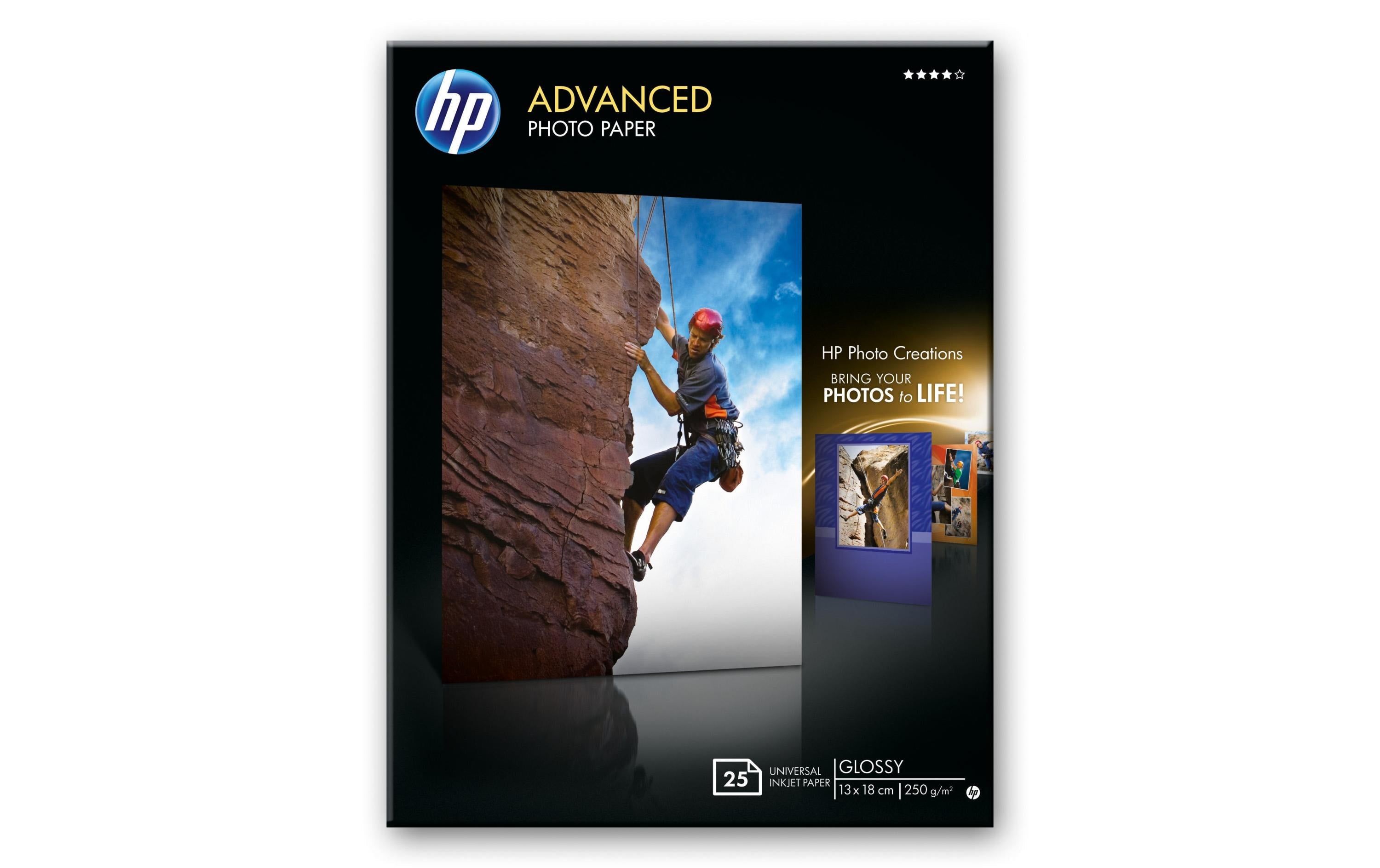 HP Fotopapier, glossy, Q8696A