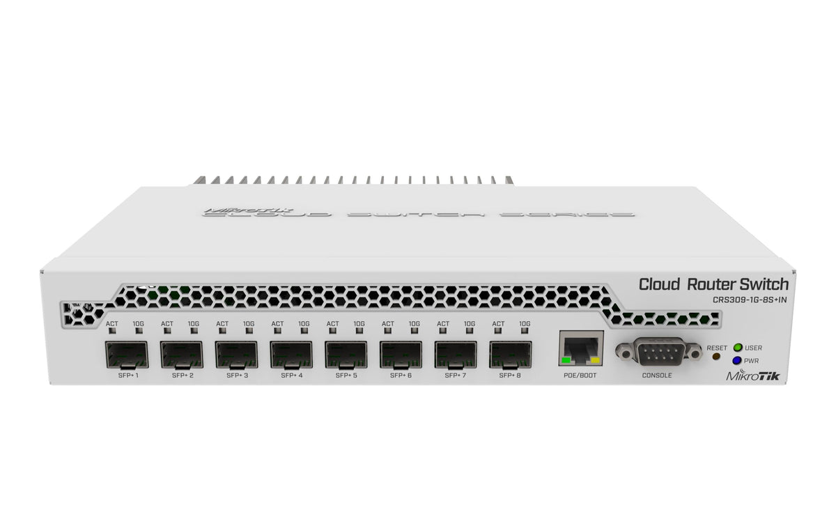 MikroTik CRS309-1G-8S+INL L3 Smart Switch