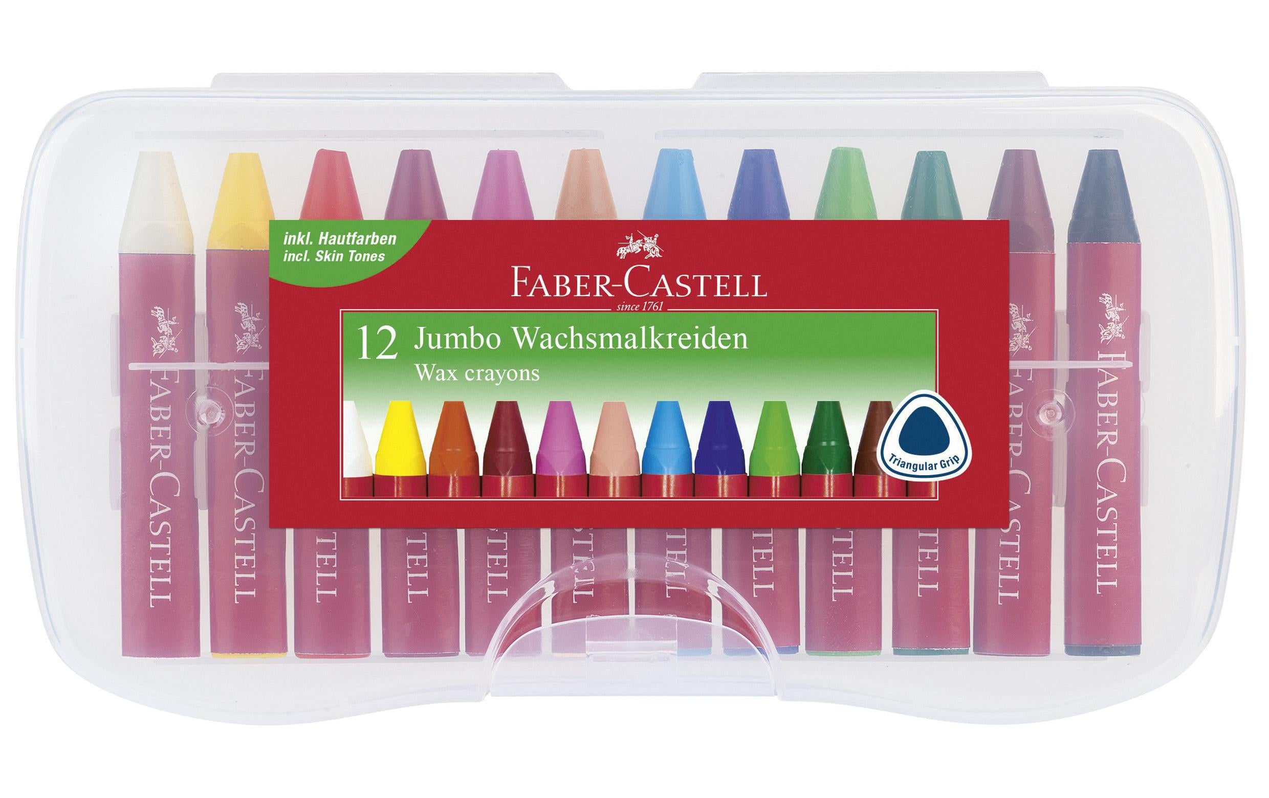 Faber-Castell Wachsmalkreide JUMBO