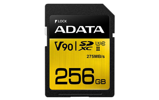 ADATA SDXC Card 256GB, Premier ONE UHS-II