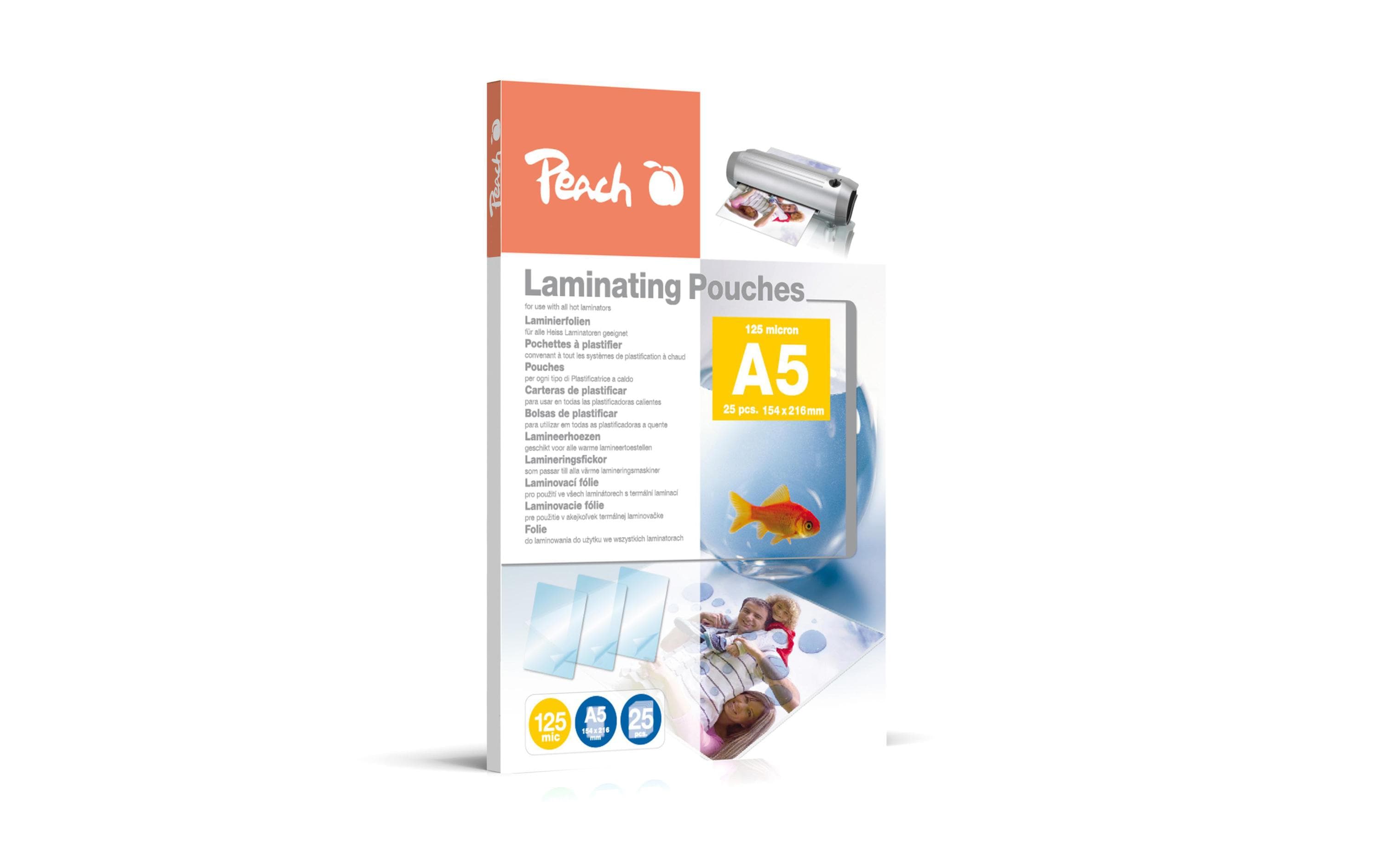 Peach Laminierfolie A5