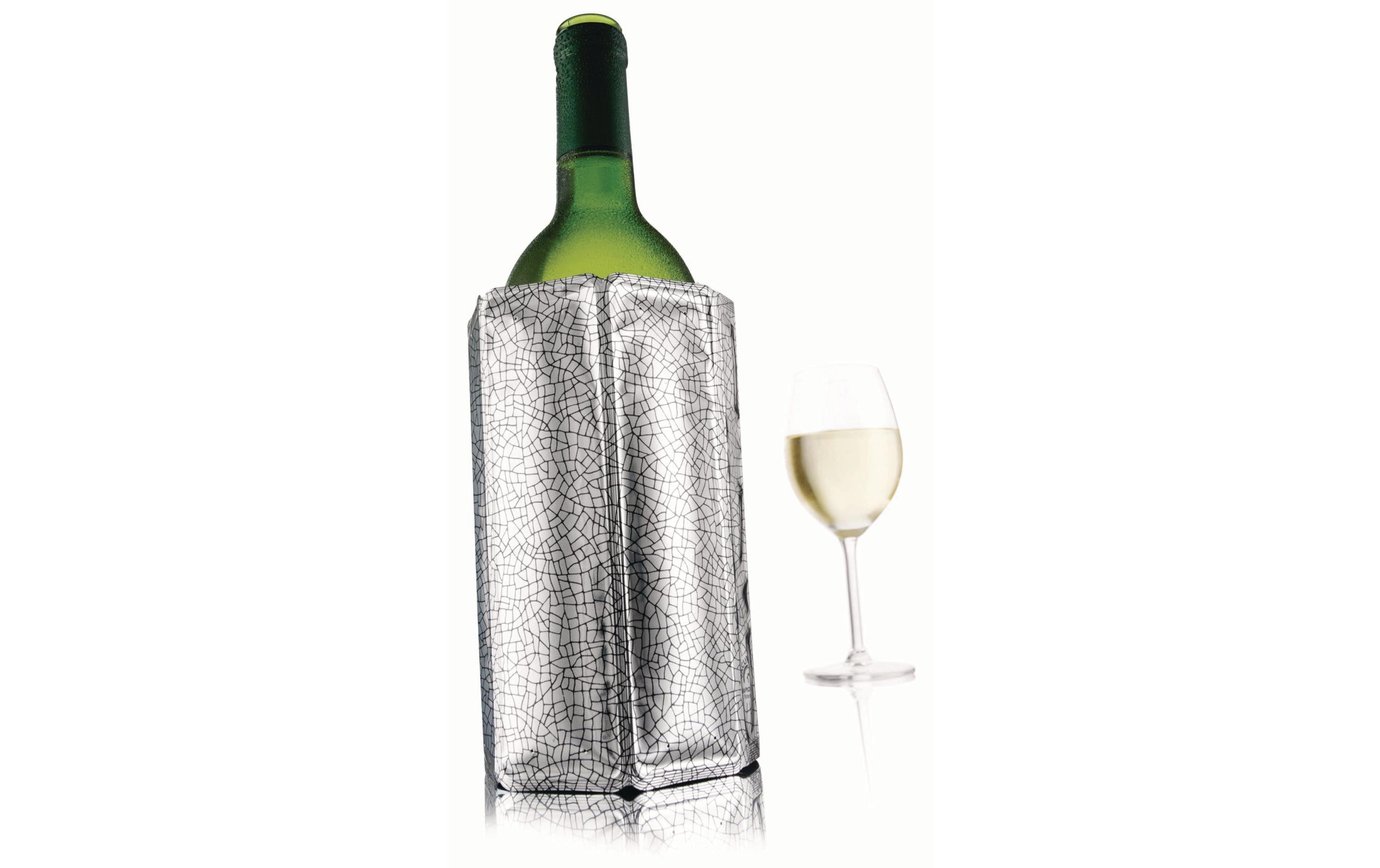 Vacuvin, Flaschenmanschette Silber