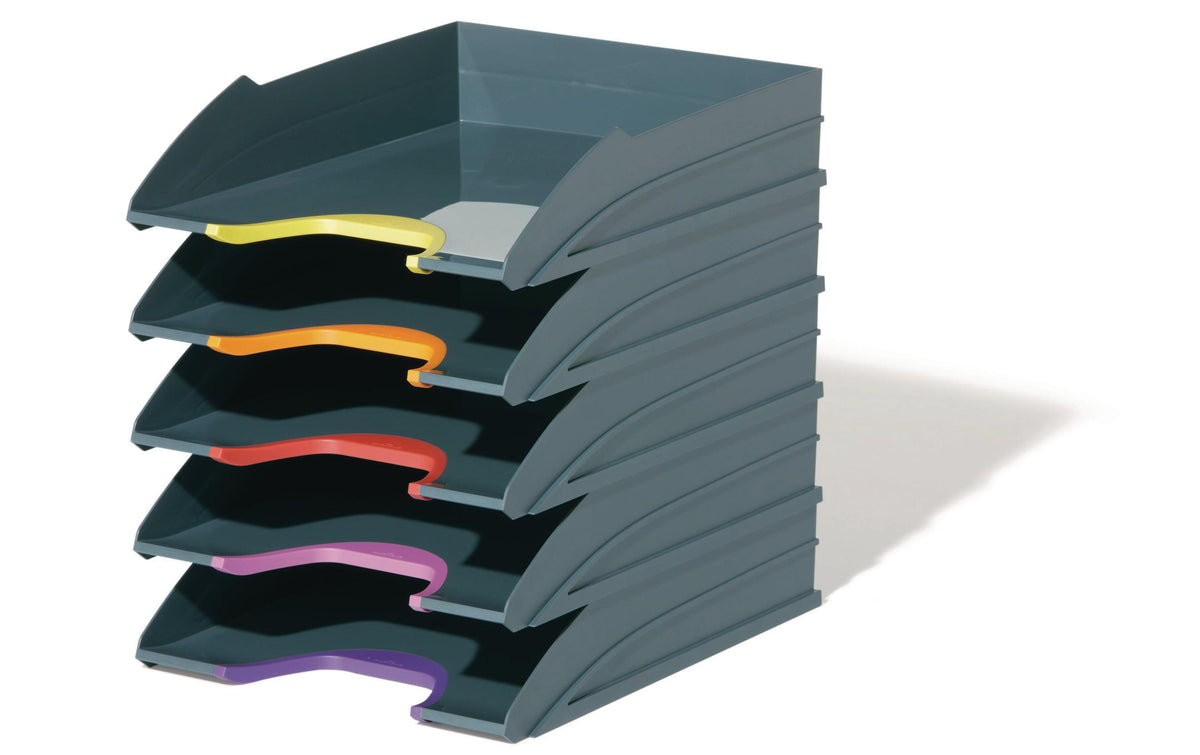 Durable Varicolor Briefablage Tray Set