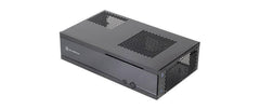 SilverStone | HTPC SST-ML05B, mini ITX, oNT | Stahlgehäuse, 350x99x204 BxHxT