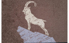 Wash+Dry Steinbock Braun Fussmatte