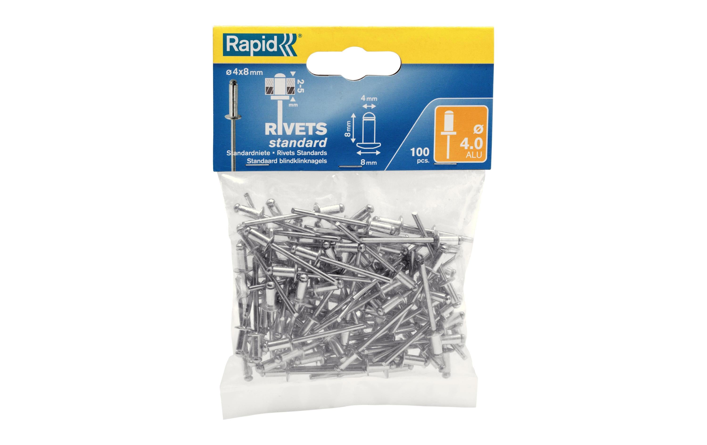 Rapid Blindnieten Standard ALU 4x8mm