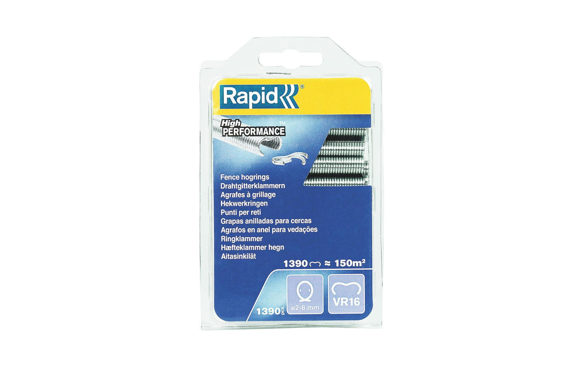 Rapid VR16 Zaun-Ringklammern 1.390 St.