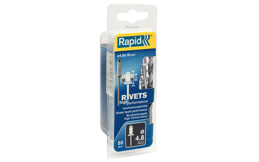 Rapid Blindnieten Aluminium 4,8x16mm